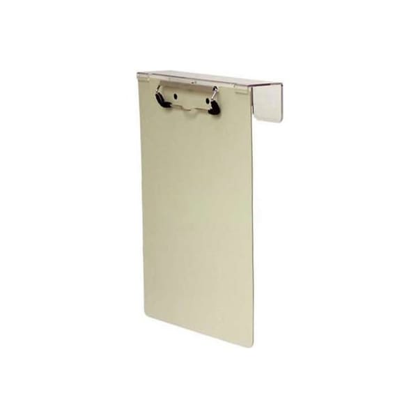 Omnimed Poly Overbed Clipboard, 9"W x 12-7/8"H, Beige